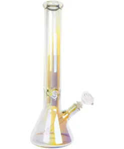 16″ IRIDESCENT BEAKER BONG