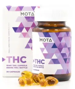 10mg THC Capsules (Mota)