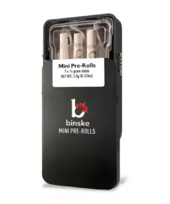 Binske Double Baked Cake – 7 Pack Mini Pre Rolls