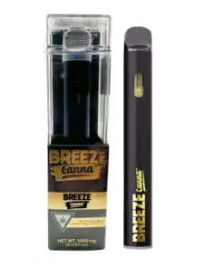 Breeze | Blackberry Kush Live Resin Disposable Vape | 1g