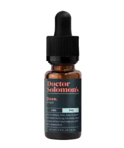 Doctor Solomon’s Doze 1:1 CBN Tincture (50mg CBN/50mg THC)