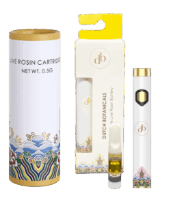 Dutch Botanicals – Live Rosin Cartridge – Sugar Cookies (I)