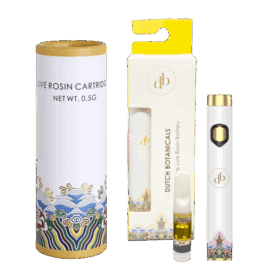 Dutch Botanicals – Live Rosin Cartridge – Sugar Cookies (I)