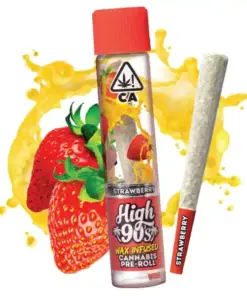 High 90s : Strawberry 1,200mg Pre-Roll