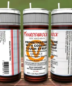Promethazine Codeine 20 oz Tumbler Wrap