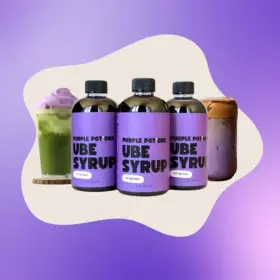 Ube Syrup Bundle Authentic Filipino Coffee Syrup