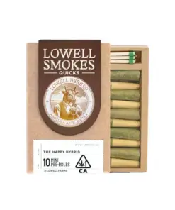 Lowell Smokes | 3.5g Pre Roll Pack | The Happy Hybrid Quicks