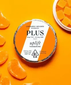 PLUS Uplift Tangerine Gummies