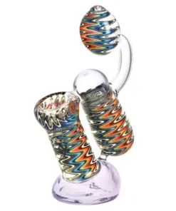 Pulsar I 5.5″ Wig Wag Double Bubbler