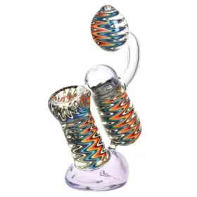 Pulsar I 5.5″ Wig Wag Double Bubbler