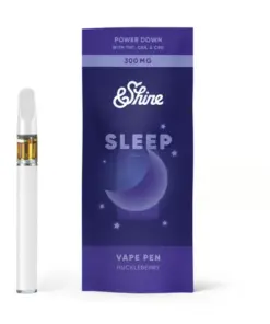&Shine Huckleberry Sleep Disposable Vape 300mg
