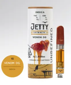 Venom OG UNREFINED Live Resin Cartridge 1g